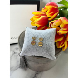 854 Złote kolczyki delikatne NA PREZENT STAL 316L