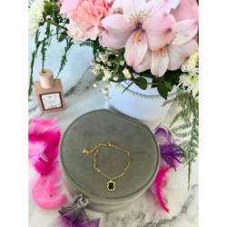 705 Złota bransoletka NA PREZENT STAL 316L