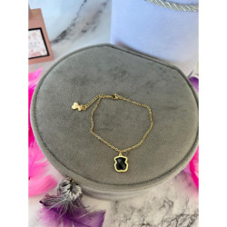 705 Złota bransoletka NA PREZENT STAL 316L