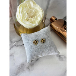 682 Złote kolczyki delikatne NA PREZENT STAL 316L