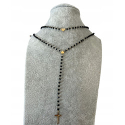 1258 Naszyjnik różaniec...