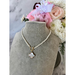 304 Celebrytka perły KONICZYNKA MASA PER STAL 316L