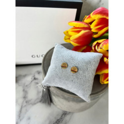 1181 Złote kolczyki delikatne NA PREZENT STAL 316L