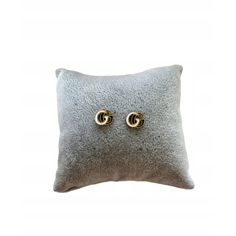 164 Złote kolczyki delikatne NA PREZENT STAL 316L